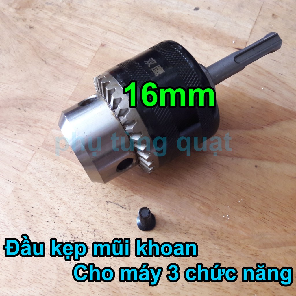 Đầu kẹp mũi khoan 16ly cho máy đục 3 chức năng 2-26 makita BOSCH HP - chuyên phụ tùng dụng cụ cầm tay