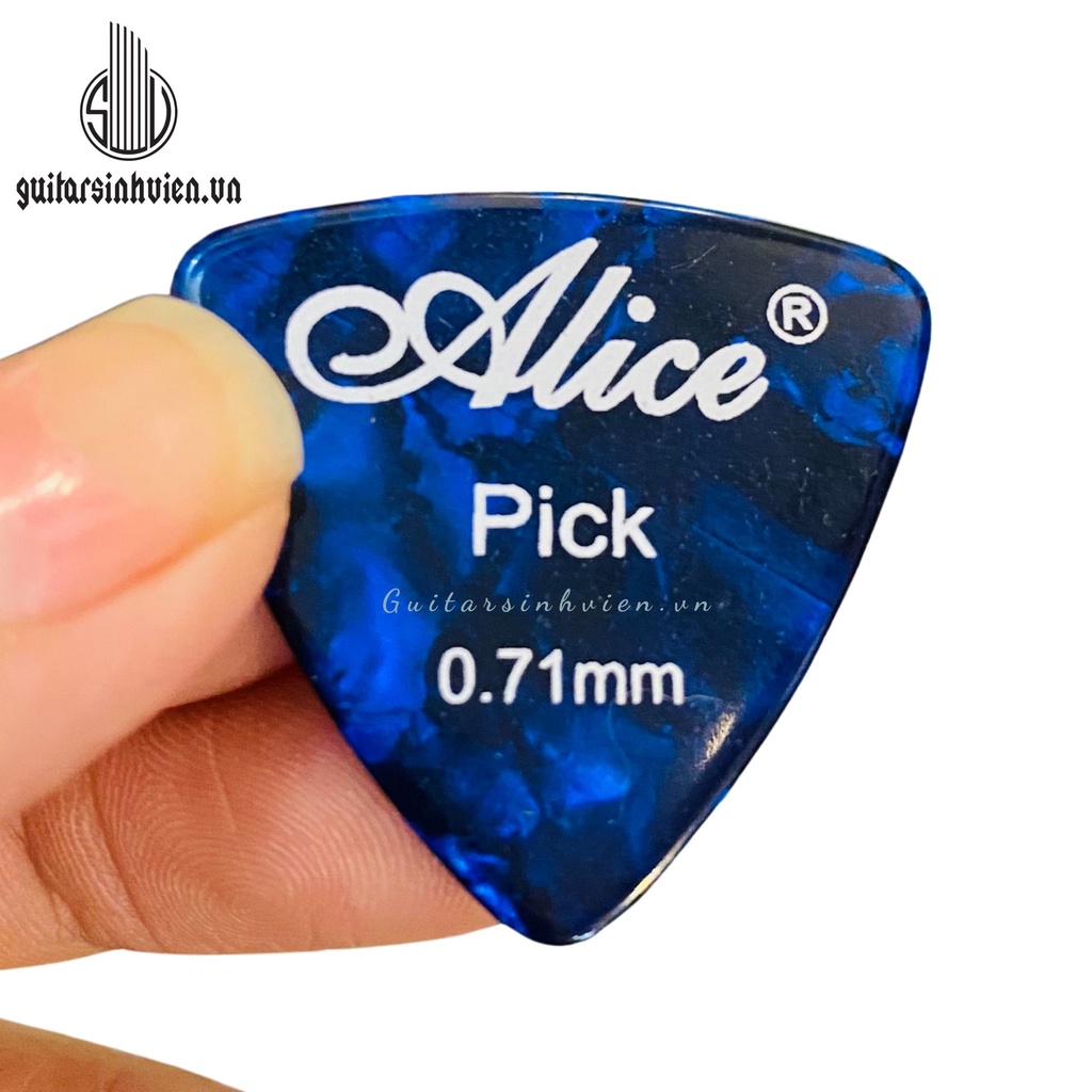 Pick gảy đàn guitar Alice nhiều size