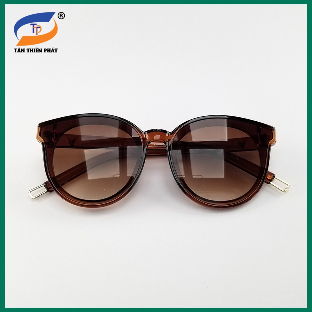 Kính mát nữ mắt mèo thời trang màu đen, nâu chống nắng, chống tia UV 337. Gọng ôm mặt, không kén size mặt