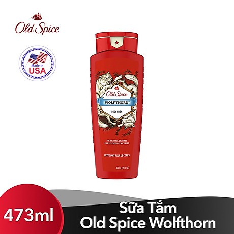 [FREESHIP-HÀNG AUTH] Sữa Tắm Old Spice Wolfthorn 473ml