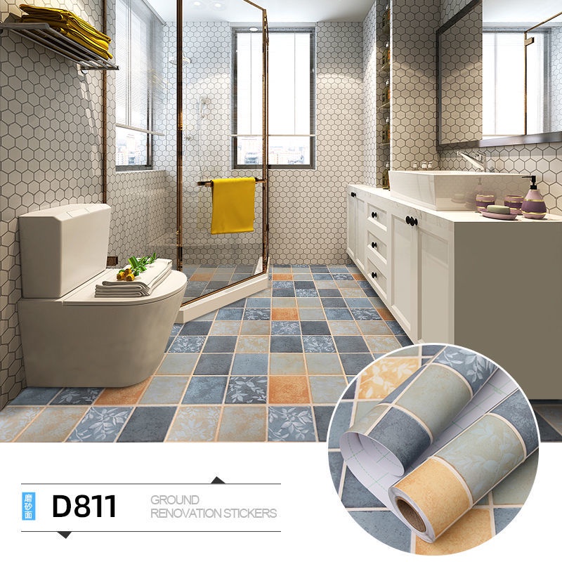 Miếng Dán Sàn Nhà Chống Trượt Chống Nước Cho Nhà Tắm