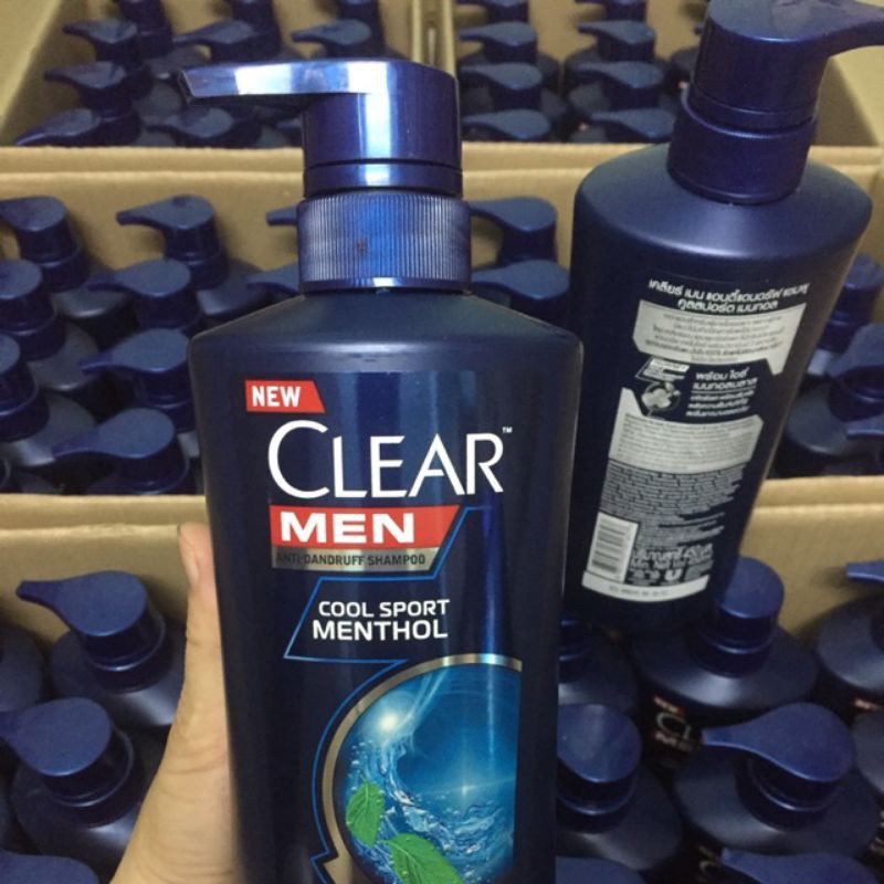 Dầu Gội Clear Men 450ml hàng chuẩn Thái Lan