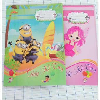 Combo 03 Bìa kê tay lót tay - Chống Thấm Nước Giữ Vở Sạch Sẽ Dành Cho Học Sinh Tiểu Học