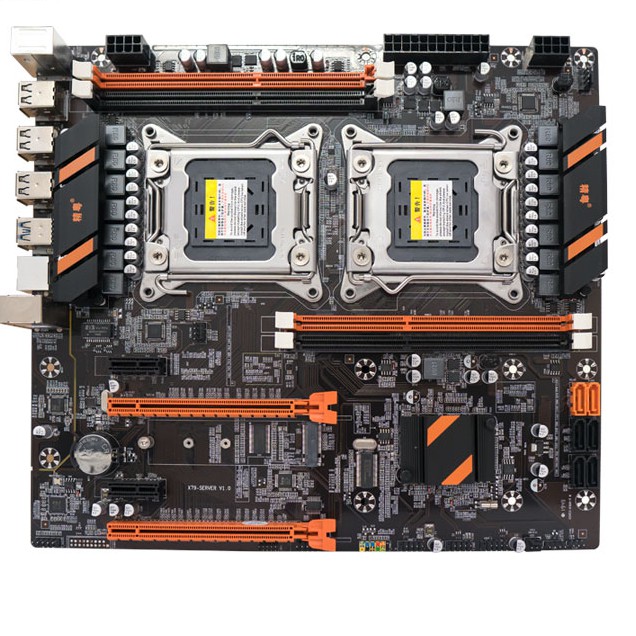 [Mã 273ELHA100K0 hoàn 7% đơn 500K] Mainboad X79 dual CPU socket 2011 hỗ trợ xeon e5 v2