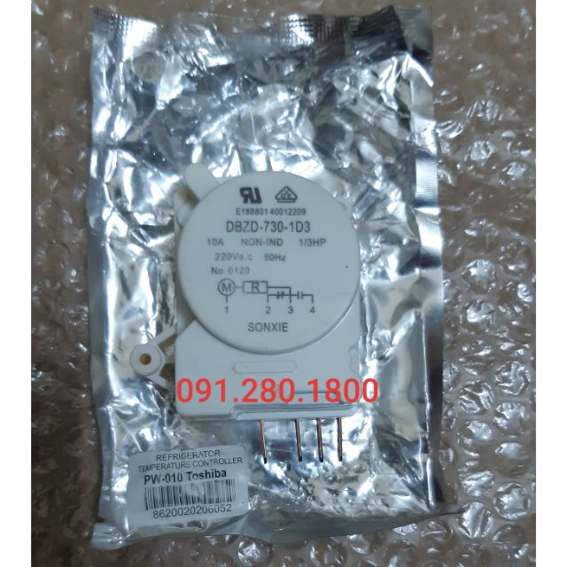 Đồng hồ tủ lạnh Toshiba 4 chân hàng chính hãng