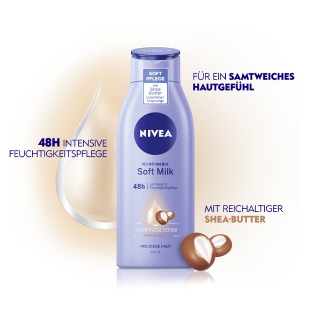 Dưỡng thể Nivea 400ml  Đức