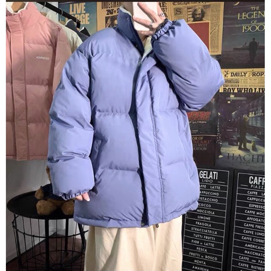 Áo Phao Advenced PEONYB Unisex [FREESHIP]  Jacket ấm mùa đông màu pastel cá tính năng động Ulzzang