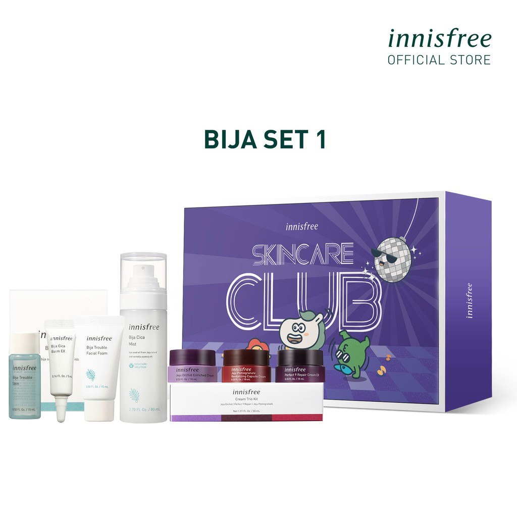 [Mã FMCGMALL giảm 8% đơn 250K] Bộ sản phẩm chăm sóc da mụn innisfree Bija Skin Care Set | WebRaoVat - webraovat.net.vn