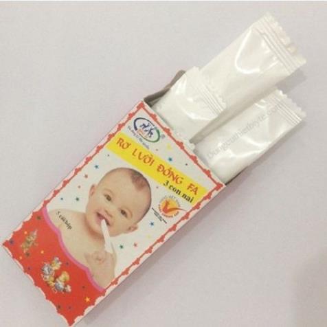 Combo 50 Rơ lưỡi Đông Fa 3 con nai - Hỗ trợ vệ sinh miệng cho trẻ