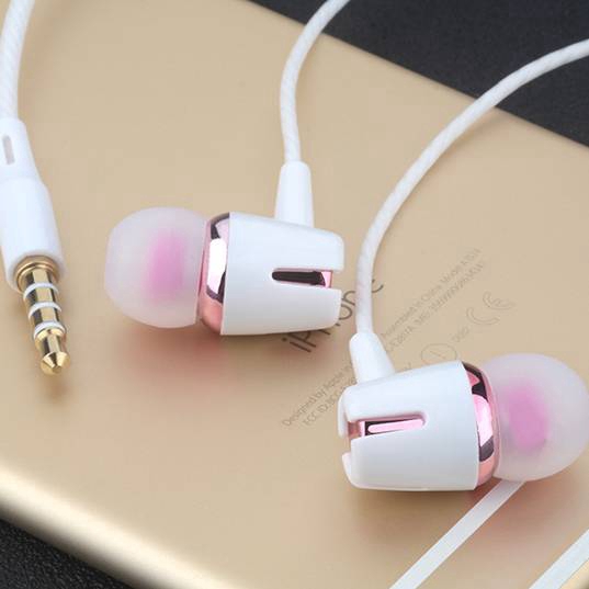 Tai nghe nhét tai thể thao siêu bass âm thanh nổi hifi giắc cắm 3.5mm có mi cờ rô