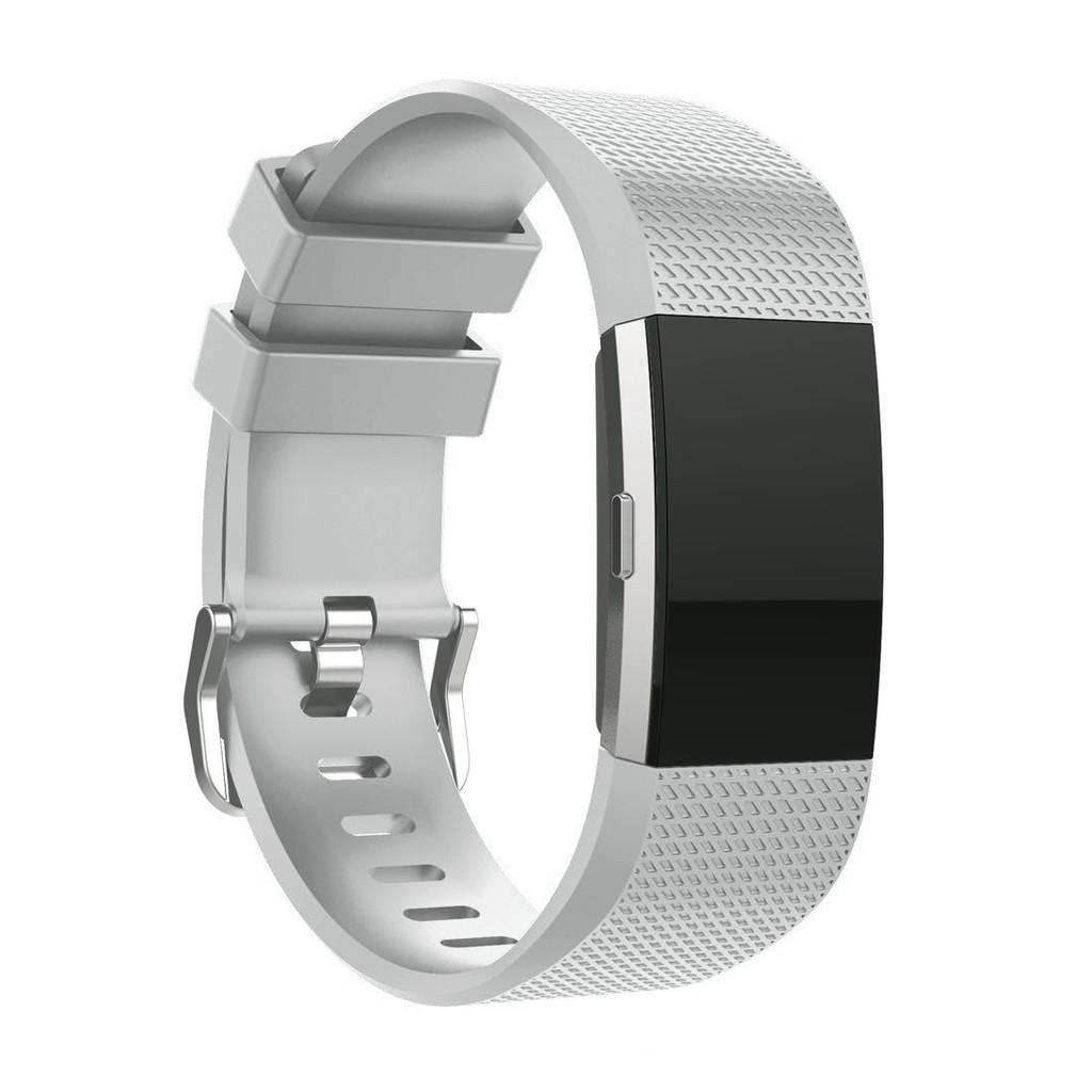 Dây silicon thay thế cho đồng hồ thông minh Fitbit Charge 2