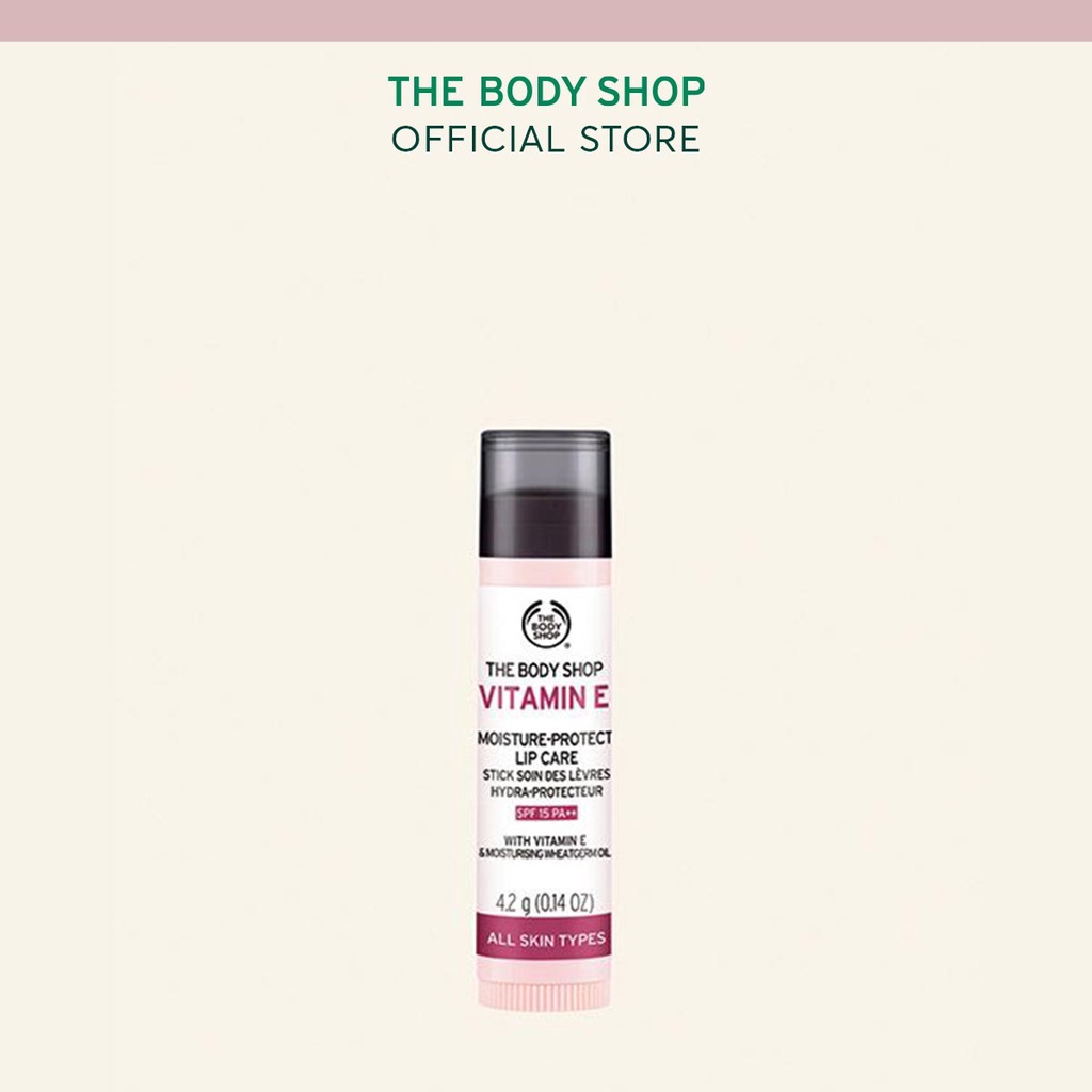 Son dưỡng môi The Body Shop Vitamin E Lip Care SPF15 (4.2g)