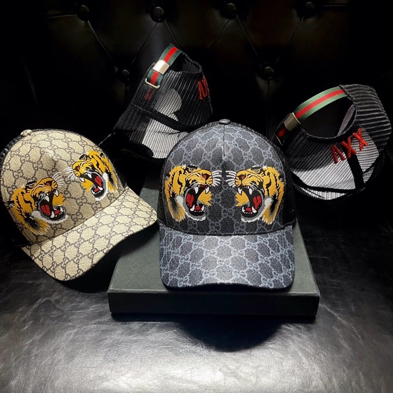 Nón kết lưới Unisex cọp mạnh mẽ