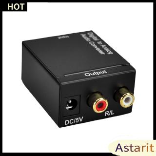 🌟Chất lượng cao nhất🍁Digital Optical CoaxCoaxialToslink to Analog RCA L/R Audio ConverterAdapter