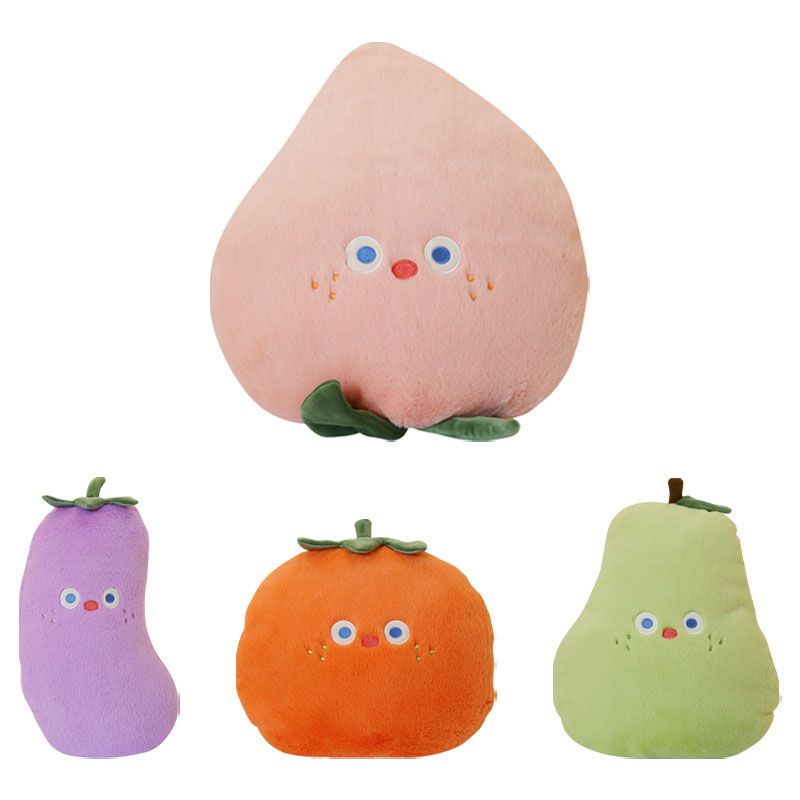 Gối Nhồi Bông Hình Trái Cây Dễ Thương