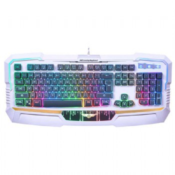 Bàn phím giả cơ Gaming Newmen Kb813 (Màu trắng)