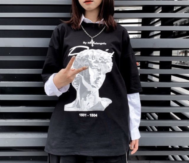 Áo pull David unisex form rộng