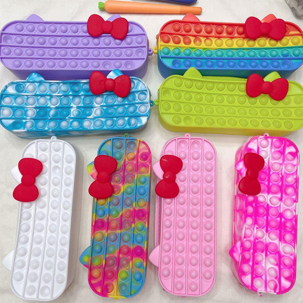 CHOOKEY Túi Đựng Bút Hình Con Quay Spinner Sáng Tạo