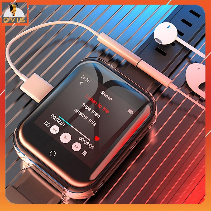 Ruizu M8 -  Máy Nghe Nhạc Thể Thao Đeo Tay Bluetooth 5.0 , Mp3 Watch