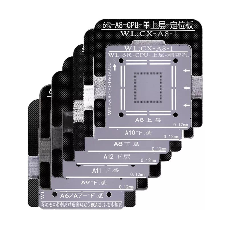 Bộ đế đổ chân CPU&RAM từ A8 đến A13 (iPhone 6G đến 11 Pro Max) hãng WL