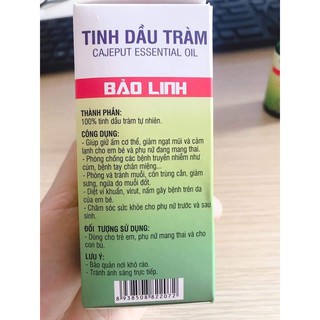(Hàng công ty) Tinh dầu tràm Bảo Linh