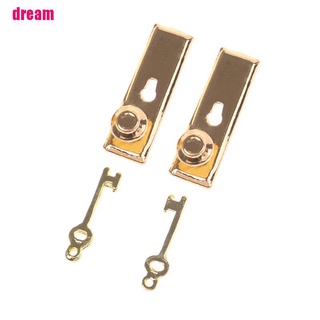 Bộ 2 chìa khóa kim loại mini tự làm cho múa ba lê