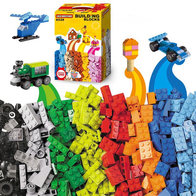 Bộ Lego 1000 chi tiết mẫu mới LeLe Brother