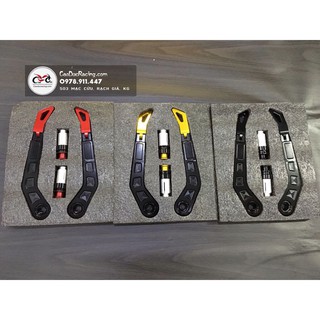 Gù bảo vệ tay thắng CNC tăng chỉnh xa gần lắp được mọi loại xe - cả moto PKL - caoducracing - caoducracing