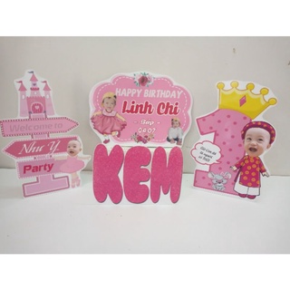 Chibi Sinh nhật bé trai bé gái