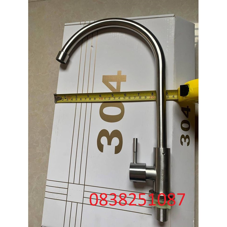 Vòi rửa chén INOX 304 cao cấp CL2004