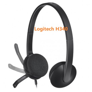 Thanh lý tay nghe Logitech H340- tay nghe có dây- có mic- onear