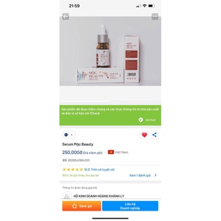 SERUM MỘC BEAUTY