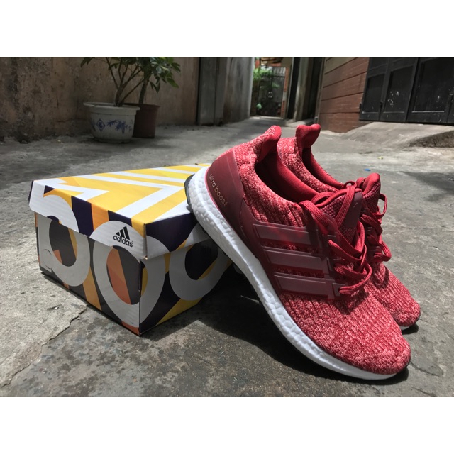 Giày Ultra Boost 3.0 2017 nam nữ đẹp bền êm (đỏ)