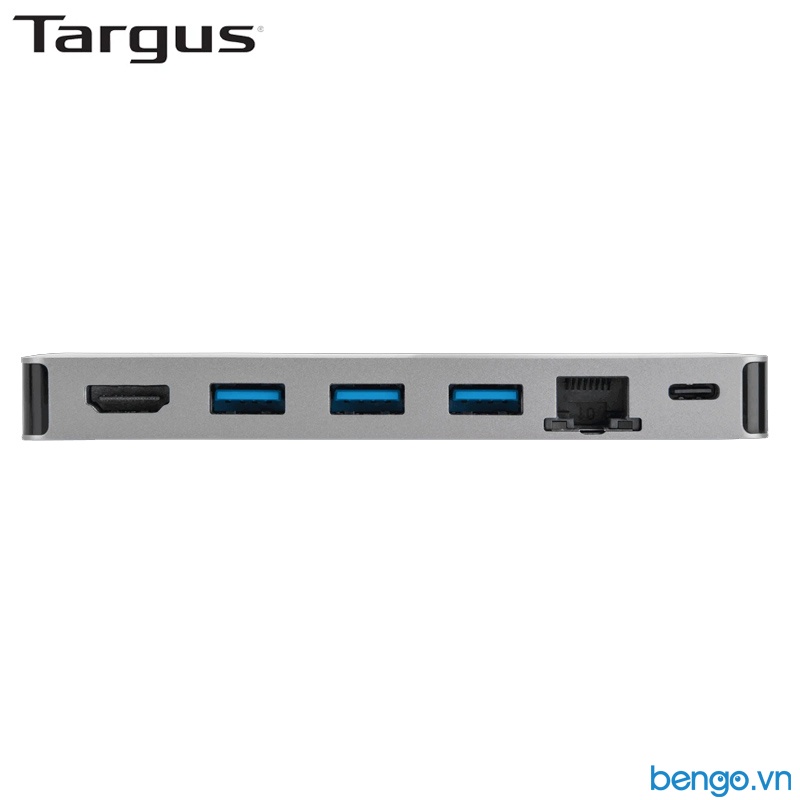 Cổng Chuyển TARGUS 8 In 1 USB-C Docking Station Với Cáp USB-C Có Thể Tháo Rời - DOCK414