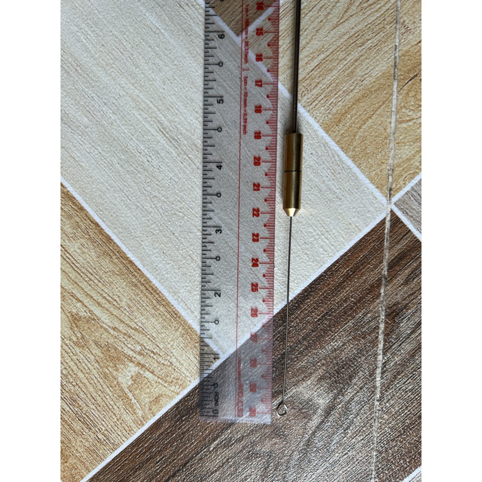 Que cấy đầu vòng inox Việt Nam