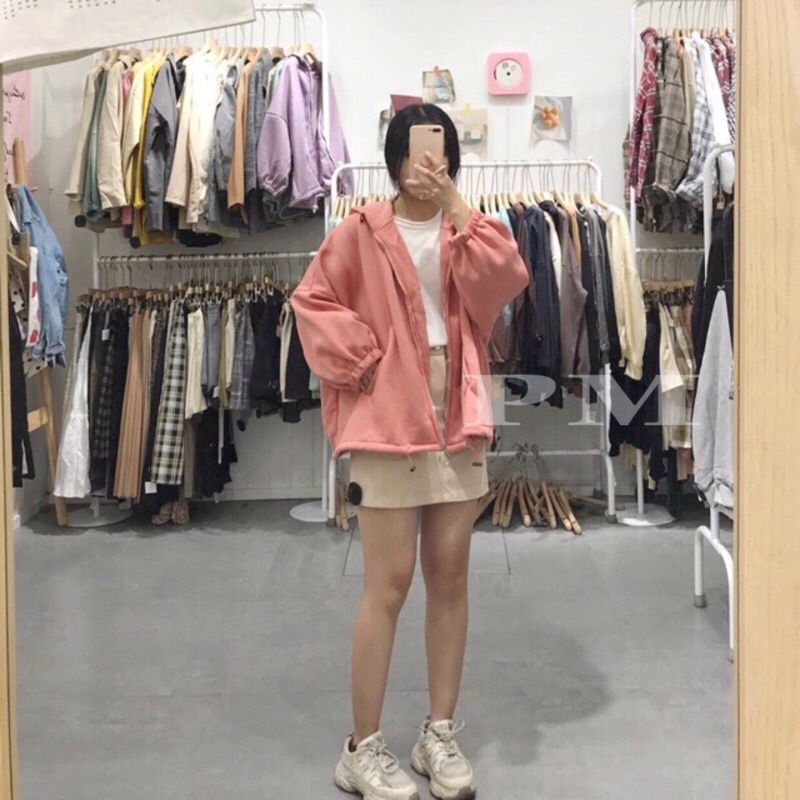 ÁO NỈ KHOÁ TRÒN TAY BOM | BigBuy360 - bigbuy360.vn