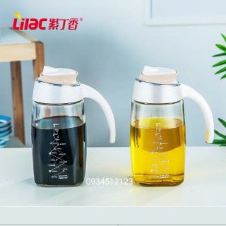 Bình đựng dầu, hũ đựng dầu thủy tinh ZA555 820ML