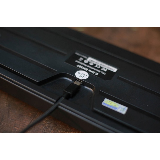 Bàn phím cơ E-Dra EK387 Black/White/Pink Huano switch - Chính hãng bảo hành 24 tháng