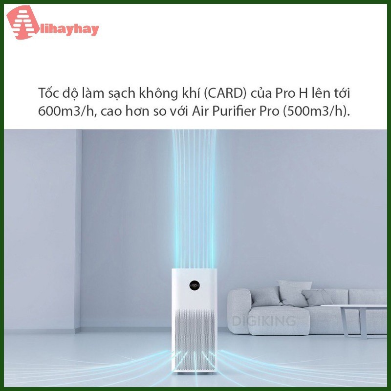 Máy lọc không khí thông minh Xiaomi Purifier Air Pro H ⚜️FREESHIP⚜️ Chính Hãng