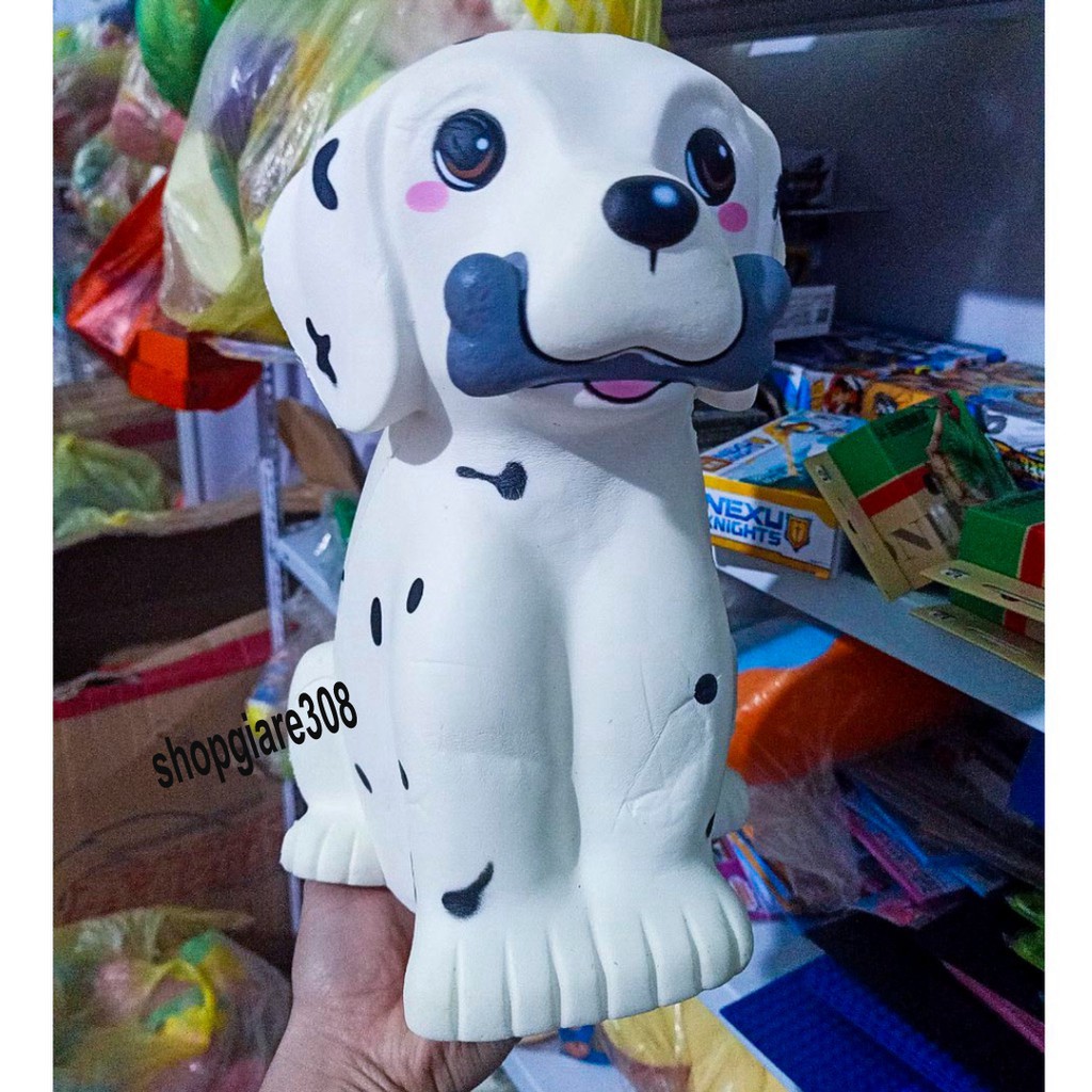 [CHÓ ĐỐM] Squishy CÚN ĐỐM ĐEO NƠ khổng lồ - đại khổng lồ siêu dễ thương ( squishy 20 mẫu hồng lồ tùy