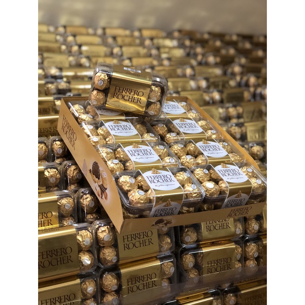 Sô cô la Ferrero Rocher 16 viên - Đức