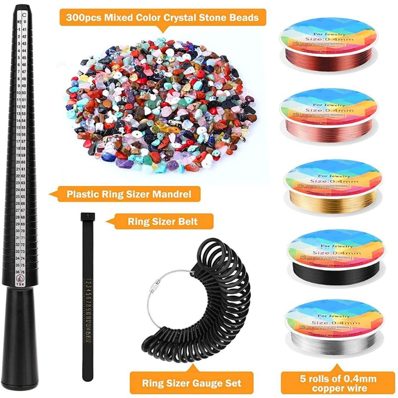 Sa Set 400 Viên Đá Mài Nhẫn Chuyên Dụng