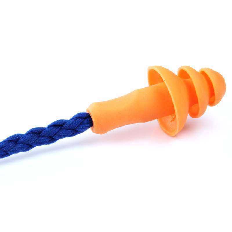 Nút Nhét Tai Chống Ồn 3M Mẫu 1270 Bằng Cao Su Tổng Hợp Có Thể Tái Sử Dụng