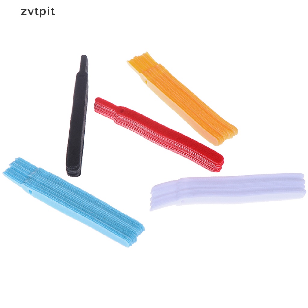 [ZVPT] 20PC Reusable Fastening Cable Winder Earphone Mouse Ties Management Organizer DSF