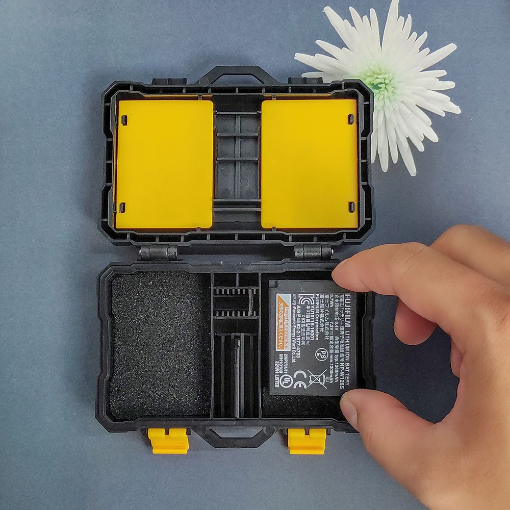 Hộp đựng thẻ nhớ SD, TF, micro SD, thẻ CF, Pin máy ảnh chống va đập và chống nước hàng chính hãng