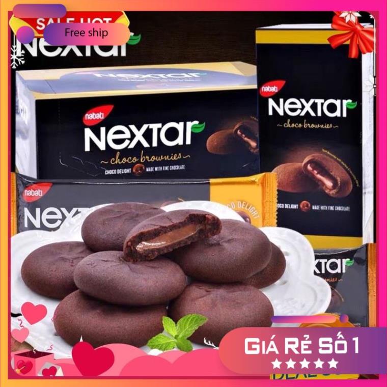 Bánh Nextar Nabati Sốt Socola Siêu Ngon Hộp 112g Hàng Date Mới Nhất