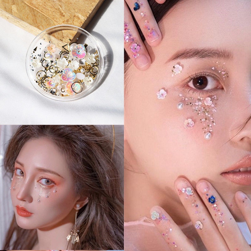 Dụng Cụ Trang Điểm Mắt Bướm Đính Kim Cương Sáng Bóng Cho Trang Điểm Mắt Mặt Và Mắt | BigBuy360 - bigbuy360.vn