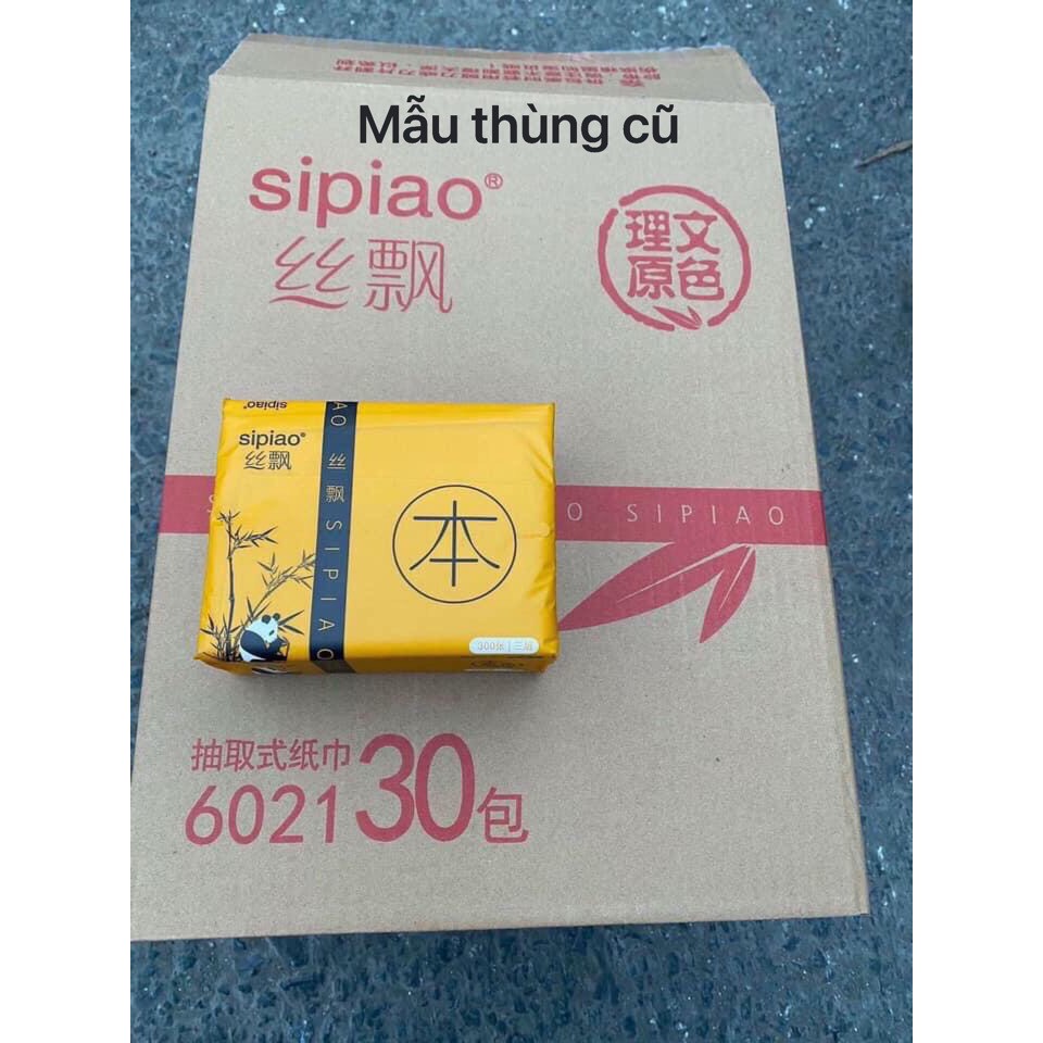 [Mã HC2405 giảm 10% đơn 250K] [Chuẩn nội địa TQ] Combo 30 gói _ Giấy ăn gấu trúc SIPIAO siêu dai