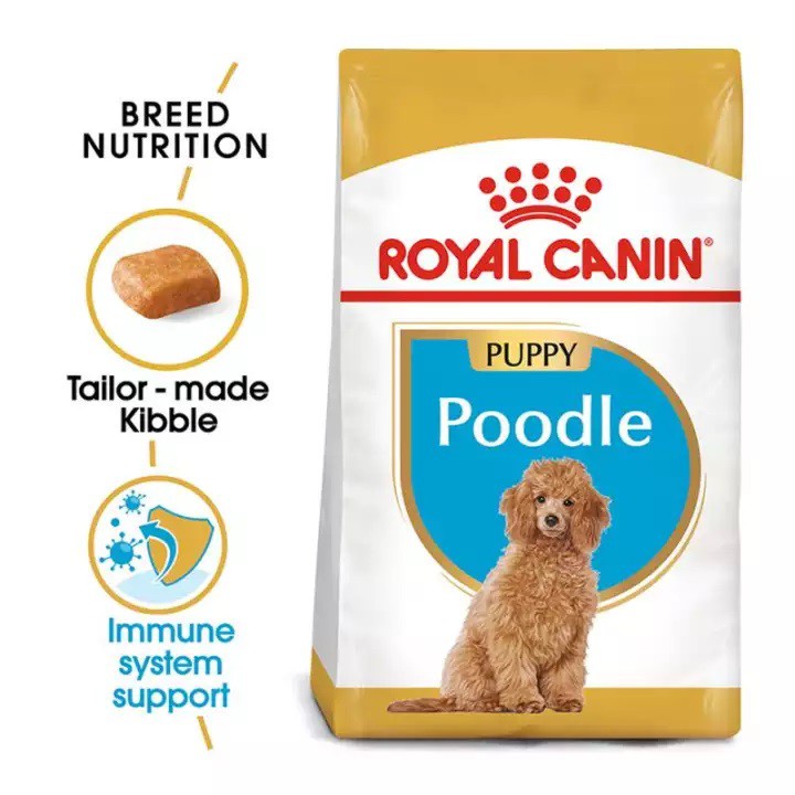 Royal Canin Poodle Puppy 1,5kg - Hạt Cho Chó Con Poodle 2-10 Tháng Tuổi (Bao Nguyên Seal)