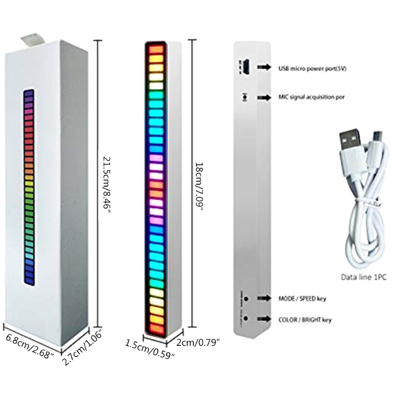 Rx Đèn Led 32 Bóng 18 Màu Trang Trí Xe Hơi | BigBuy360 - bigbuy360.vn